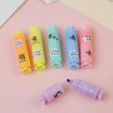 Charming Capsule Highlighter Cute Marker for School Supplies Charming Capsule Highlighter Cute Marker for School Supplies