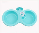Double Hanging Pet Cage Bowls With Automatic Water Feeder Double Hanging Pet Cage Bowls With Automatic Water Feeder