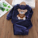 Cozy Fleece Hooded Set for Trendy Toddlers Winter Wear Cozy Fleece Hooded Set for Trendy Toddlers Winter Wear