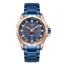 NAVIFORCE Men's Stainless Steel Waterproof Sports Watch NAVIFORCE Men's Stainless Steel Waterproof Sports Watch