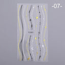 Elevate Your Style with Chic 3D Nail Art Decals Set Elevate Your Style with Chic 3D Nail Art Decals Set