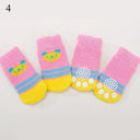 Cozy Cartoon Dog Socks Anti-Slip Winter Paw Protectors Cozy Cartoon Dog Socks Anti-Slip Winter Paw Protectors