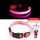 LED Dog Collar: High-Quality Fiber, Three Flash Modes LED Dog Collar: High-Quality Fiber, Three Flash Modes