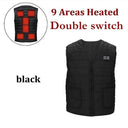 Men Autumn Winter Smart Heating Cotton Vest M7XL Thermal Men Autumn Winter Smart Heating Cotton Vest M7XL Thermal