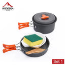 Aluminium Alloy Camping Cookware Set for Hiking Travel Aluminium Alloy Camping Cookware Set for Hiking Travel