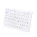 Women Acrylic Crystal Stud Earrings Set for Fashionable Women Women Acrylic Crystal Stud Earrings Set for Fashionable Women