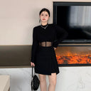 Fishbone Long Sleeve T-shirt Chic Layering Essential Women Fishbone Long Sleeve T-shirt Chic Layering Essential Women