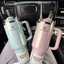 Stanley 1.18L Stainless Steel Cup With Straw Durable 304 Stanley 1.18L Stainless Steel Cup With Straw Durable 304
