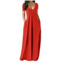 Deep V Sundress: Stylish Summer Party Attire Elegant Design Deep V Sundress: Stylish Summer Party Attire Elegant Design