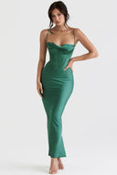 Elegant Satin Dress: Sophisticated Winter Party Style Now Elegant Satin Dress: Sophisticated Winter Party Style Now