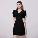 Short Elegant Bridal Gown Stylish Short Wedding Dress Short Elegant Bridal Gown Stylish Short Wedding Dress