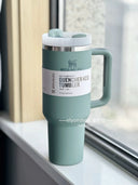 Stanley 1.18L Stainless Steel Cup With Straw Durable 304 Stanley 1.18L Stainless Steel Cup With Straw Durable 304