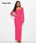 Elegant Bodycon Maxi Dress for Stylish Women Apparel Elegant Bodycon Maxi Dress for Stylish Women Apparel