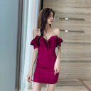 Muses Flannel Tube Top Dress Stylish Night Out Wear Muses Flannel Tube Top Dress Stylish Night Out Wear