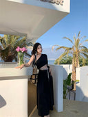 Elegant Floral Swing Dress Stylish Choice for Events Elegant Floral Swing Dress Stylish Choice for Events