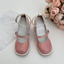 Chunky Heel Ankle-Strap Mary Jane Shoes for Stylish Comfort Chunky Heel Ankle-Strap Mary Jane Shoes for Stylish Comfort