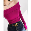 ZR Fashion Strapless T-Shirt Stylish Streetwear for Spring ZR Fashion Strapless T-Shirt Stylish Streetwear for Spring