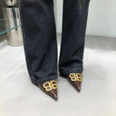 Graceful Women's European Style Footwear Elegant Chic Shoes Graceful Women's European Style Footwear Elegant Chic Shoes