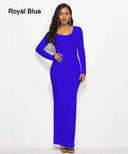 Elegant Bodycon Maxi Dress for Stylish Women Apparel Elegant Bodycon Maxi Dress for Stylish Women Apparel