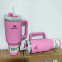 Stanley 1.18L Stainless Steel Cup With Straw Durable 304 Stanley 1.18L Stainless Steel Cup With Straw Durable 304