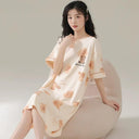 Palanduo Nightdress: Summer Cotton Sleepwear for Women Palanduo Nightdress: Summer Cotton Sleepwear for Women