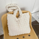 Cloud Puff Shoulder Bag: Trendy Ruched Purse for Women Cloud Puff Shoulder Bag: Trendy Ruched Purse for Women