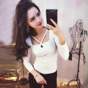 All Matching Slim Fit Long Sleeve Top Modern Elegance All Matching Slim Fit Long Sleeve Top Modern Elegance