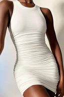 Elegant Mini Dress For Women Chic Club Attire Spring Fashion Elegant Mini Dress For Women Chic Club Attire Spring Fashion