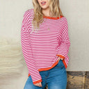 Fall and Winter Pure Cotton Fashion Drop-Shoulder Sweater Fall and Winter Pure Cotton Fashion Drop-Shoulder Sweater