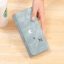 Embroidered Wallet: Stylish Multi-Card Holder and Organizer Embroidered Wallet: Stylish Multi-Card Holder and Organizer