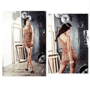 One Shoulder Sequined Party Dress Sparkling Glamour Style One Shoulder Sequined Party Dress Sparkling Glamour Style