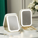 Carrying Foldable Storage Box Integrated Dormitory Mirror Carrying Foldable Storage Box Integrated Dormitory Mirror