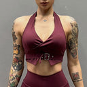 Bubble Wrap Nude Feel Sports Bra Stylish Yoga Running Gear Bubble Wrap Nude Feel Sports Bra Stylish Yoga Running Gear