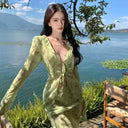 Chiffon Seaside Skirt Elegant Beachwear for Women Chiffon Seaside Skirt Elegant Beachwear for Women