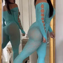 Off Shoulder Jumpsuit Chic High Waist Women Fashion Piece Off Shoulder Jumpsuit Chic High Waist Women Fashion Piece