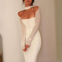 Sultry Sheer Voile Dress Elevate Your Style with Allure Sultry Sheer Voile Dress Elevate Your Style with Allure