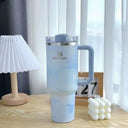 Stanley 1.18L Stainless Steel Cup With Straw Durable 304 Stanley 1.18L Stainless Steel Cup With Straw Durable 304