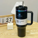Stanley 1.18L Stainless Steel Cup With Straw Durable 304 Stanley 1.18L Stainless Steel Cup With Straw Durable 304