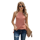 Shiying Pure Color I Shaped Turtleneck Vest Blouse 253487 Shiying Pure Color I Shaped Turtleneck Vest Blouse 253487