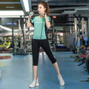 Plus Size Stylish Yoga Set: High-Quality Fitness Outfit Plus Size Stylish Yoga Set: High-Quality Fitness Outfit