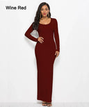 Elegant Bodycon Maxi Dress for Stylish Women Apparel Elegant Bodycon Maxi Dress for Stylish Women Apparel