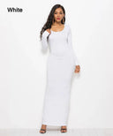 Elegant Bodycon Maxi Dress for Stylish Women Apparel Elegant Bodycon Maxi Dress for Stylish Women Apparel