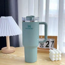 Stanley 1.18L Stainless Steel Cup With Straw Durable 304 Stanley 1.18L Stainless Steel Cup With Straw Durable 304