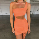 Orange Bandage Dress: Stylish Summer Partywear for Women Orange Bandage Dress: Stylish Summer Partywear for Women