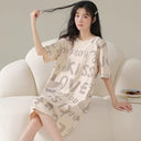 Palanduo Nightdress: Summer Cotton Sleepwear for Women Palanduo Nightdress: Summer Cotton Sleepwear for Women