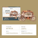 Ruoke Secret Cello Music Box DIY Handmade Wooden Gift Ruoke Secret Cello Music Box DIY Handmade Wooden Gift