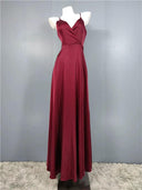 Plaid Texture V Neck Sling Dress Elegant Party Chic Style Plaid Texture V Neck Sling Dress Elegant Party Chic Style