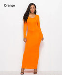 Elegant Bodycon Maxi Dress for Stylish Women Apparel Elegant Bodycon Maxi Dress for Stylish Women Apparel