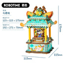 Robotime Ruoke Secret Cello Music Box DIY 3D Puzzle Model Robotime Ruoke Secret Cello Music Box DIY 3D Puzzle Model