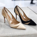 Lace Mesh High Heels: Seductive Winter Glam & Confidence Lace Mesh High Heels: Seductive Winter Glam & Confidence